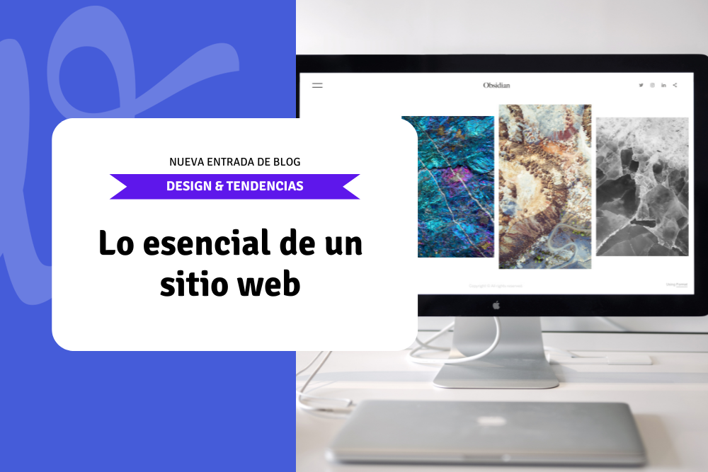 Lo esencial de un sitio web