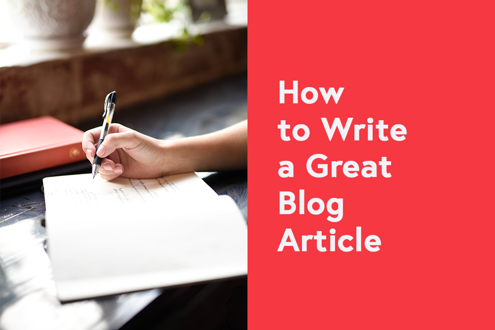 How to Write a Great Blog Article | WebSelf.net