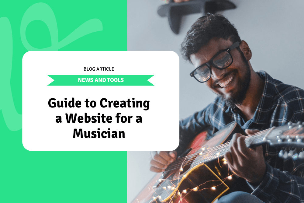 Guide to Creating a Website for a Musician